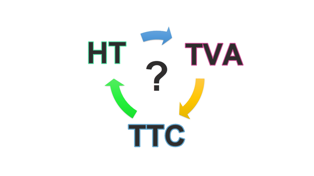Calcul TVA TTC HT