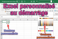 Presentación de personalización de Excel