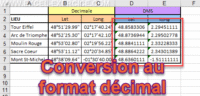 Convertir coordenadas GPS a formato decimal