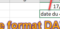 Le format DATE nest pas conservé dans une formule