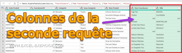 Tout sur les fonctions Recherche - Excel Exercice