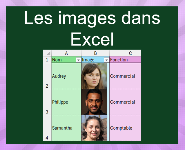 Les images dans Excel à utiliser comme des valeurs