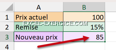 Question Comment calculer le nouveau prix après réduction