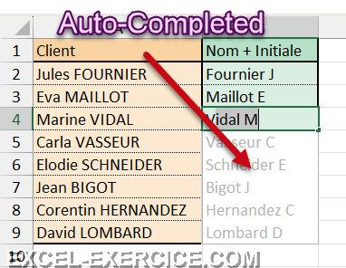 Question outil pour remplir automatiquement