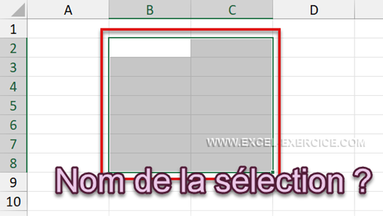 Pregunta Nombre de selección de celdas múltiples