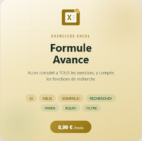 Formule exercices avancés