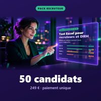 pack recruteur 50 candidats